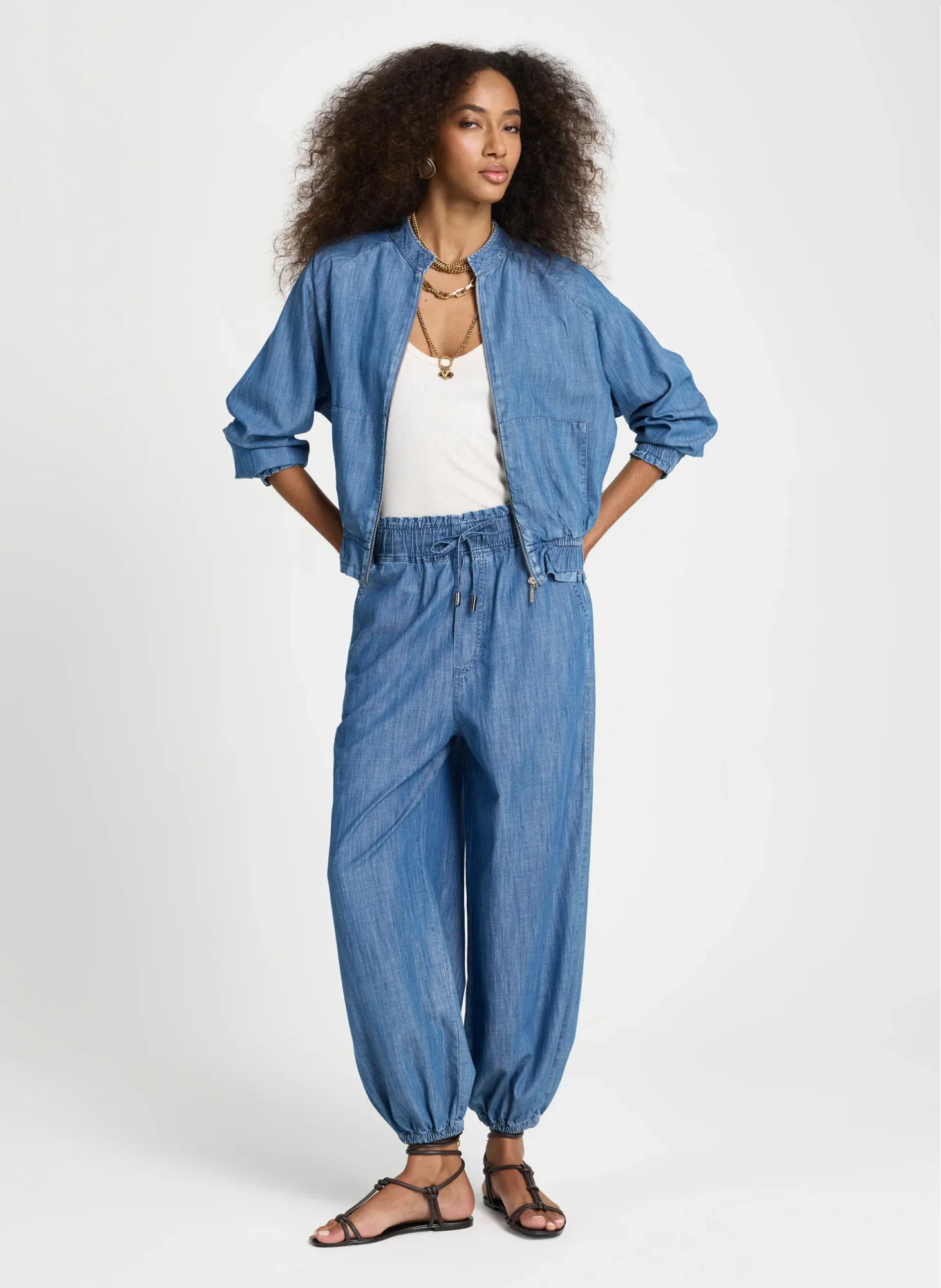 Calça Jogger Jeans