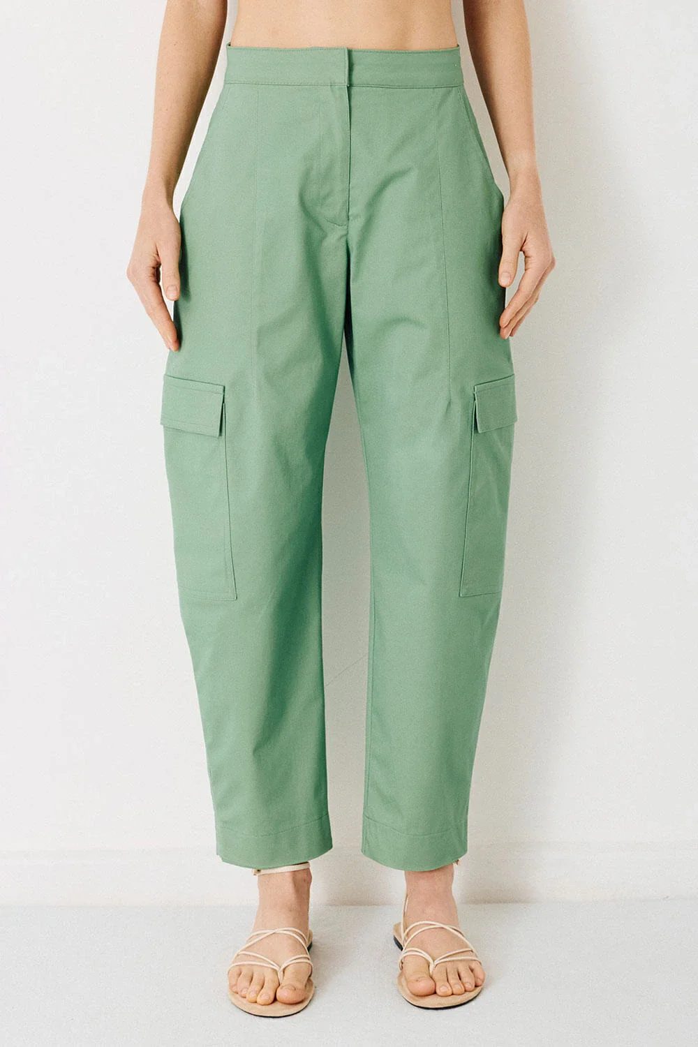 Calça Barrel Bolso Cargo