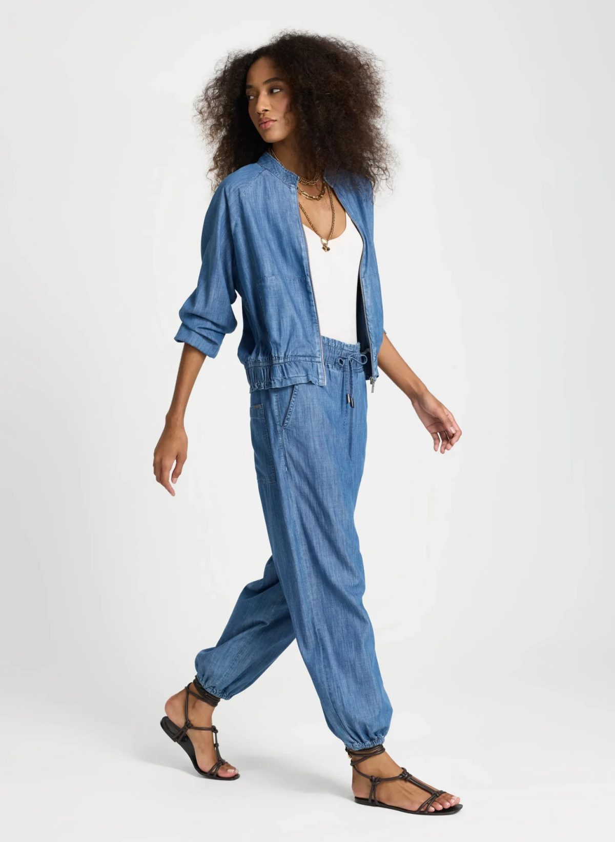 Calça Jogger Jeans