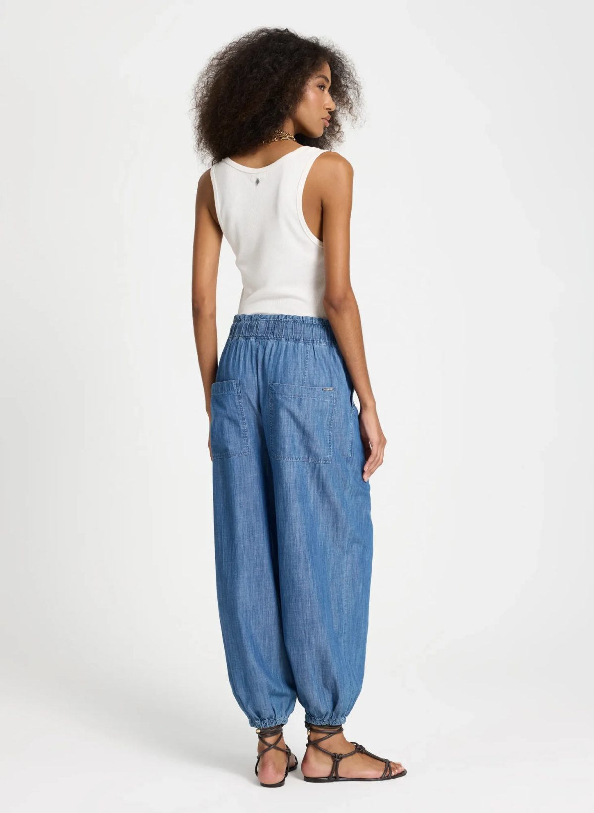 Calça Jogger Jeans