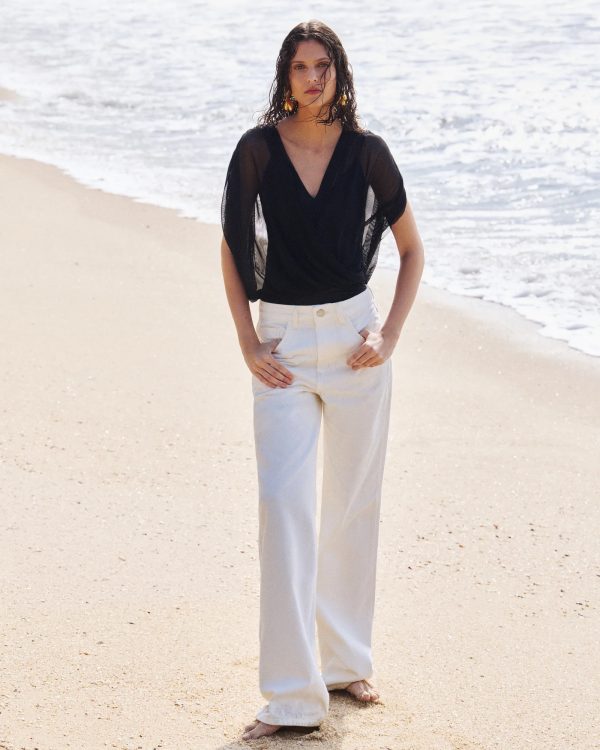 Calça Sarja Reta