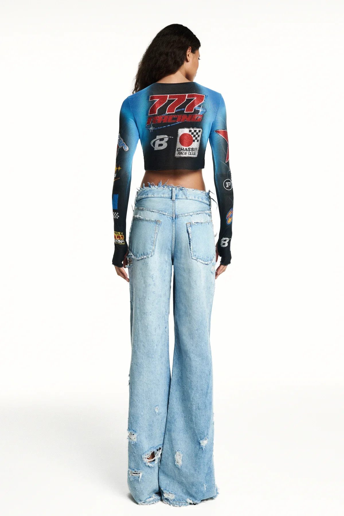 Calça Jeans Destroyed