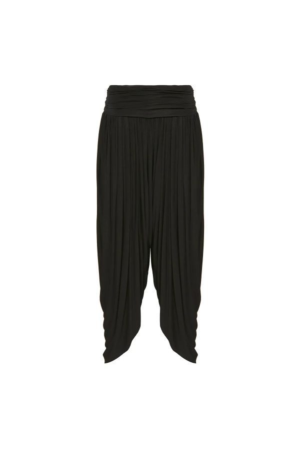 Calça Malha Drapeada