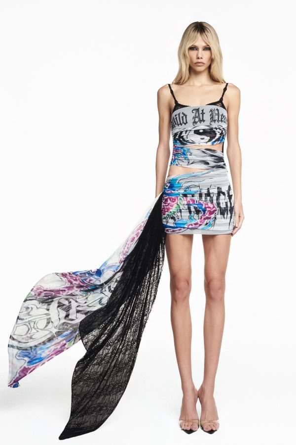 Vestido Tule Curto