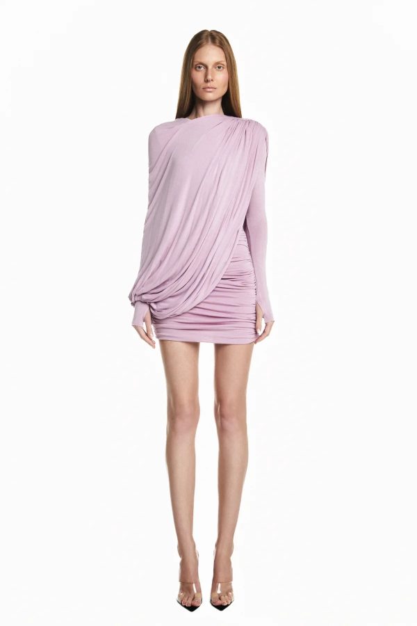Vestido Curto Capa Malha