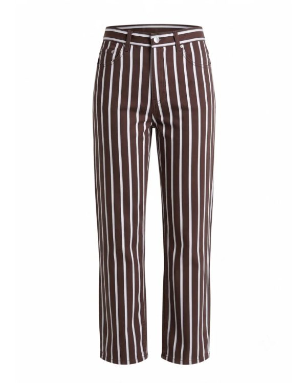 Calça Sarja Listras