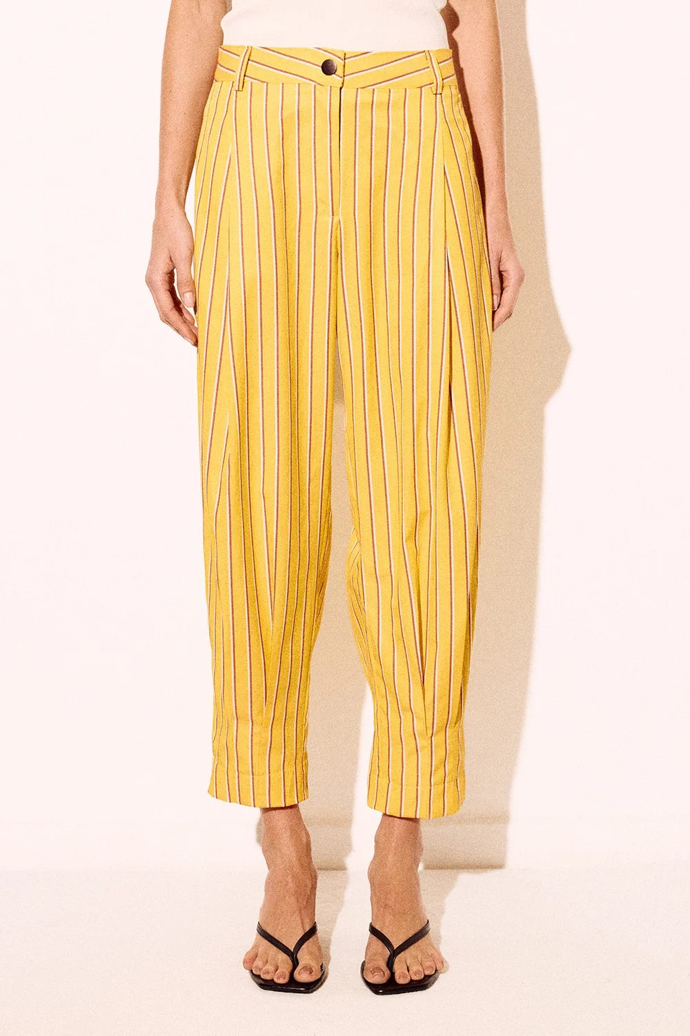 Calça Cenoura Listras