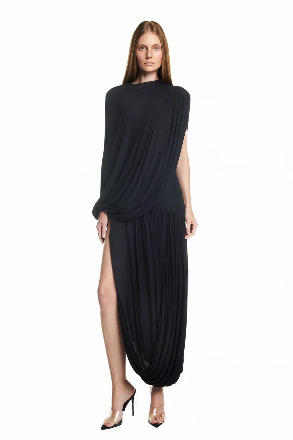 Vestido Manga Longa Malha