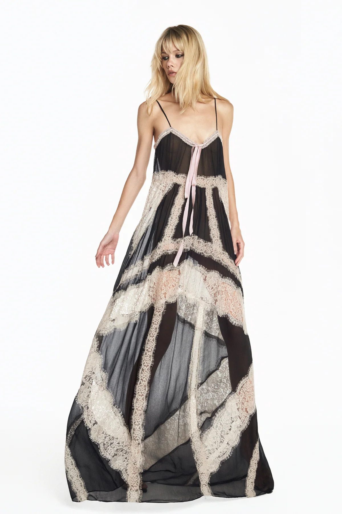 Vestido Longo Renda