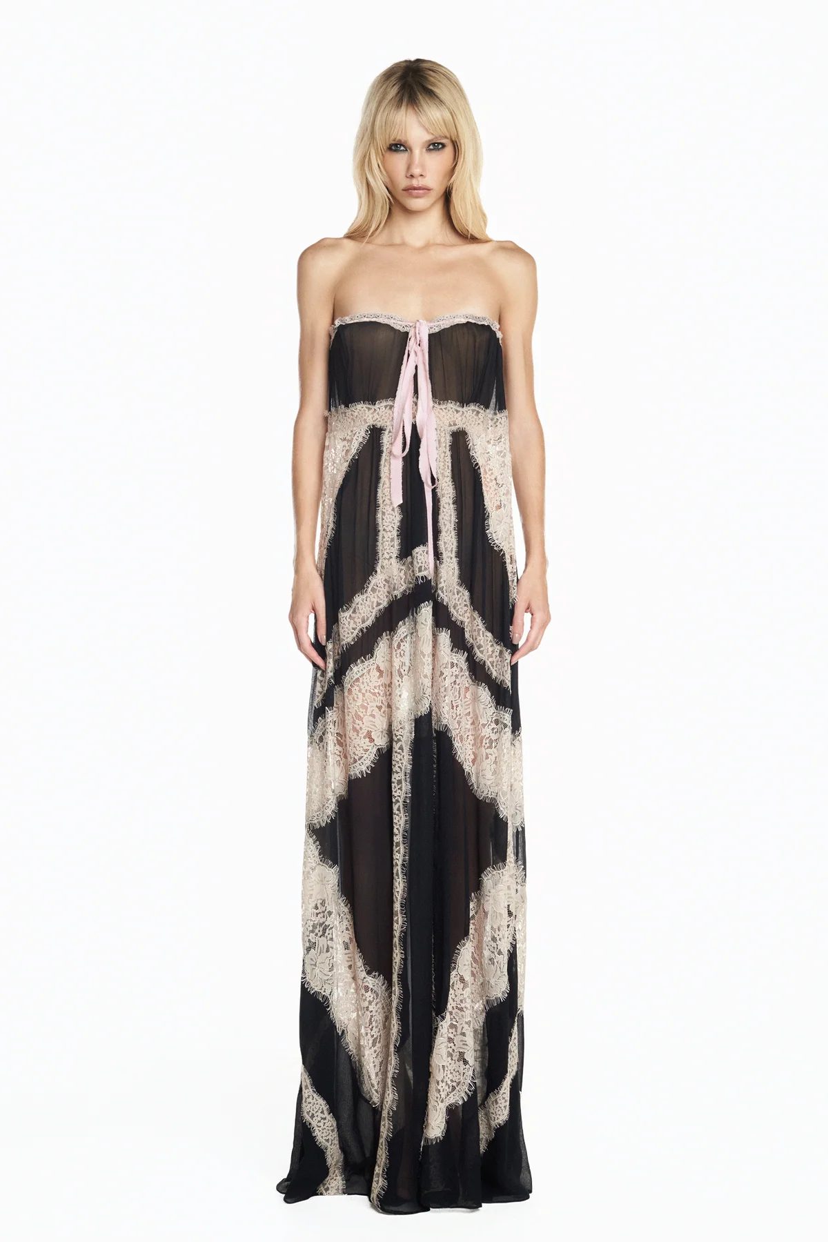 Vestido Longo Renda