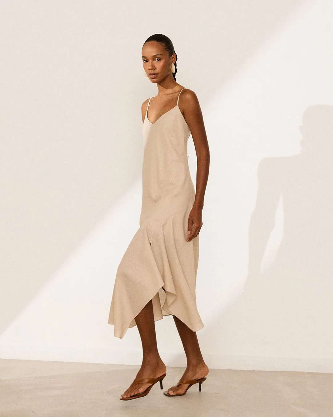 Vestido Midi Linho