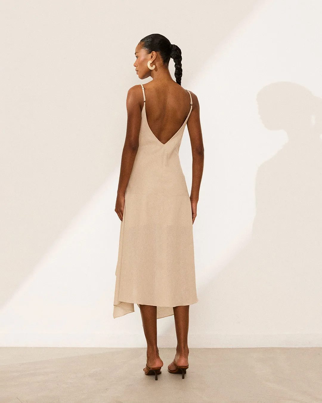Vestido Midi Linho
